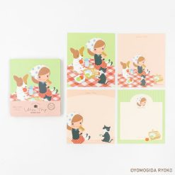 Furukawa Paper x Ryooko Yomogida Memo Pad - Picnic