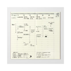 TRAVELER'S notebook Refill Weekly Free Vertical 018