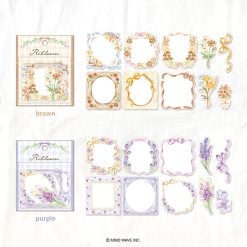 Mind Wave Ribloom Flake Stickers (6 designs)