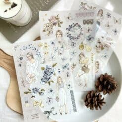 Pion Transfer Stickers - Bloom