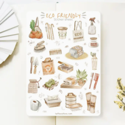 Lettoon Sticker Sheet - Eco Friendly