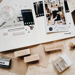PensPapersPlanner Rubber Stamps Series V - Enjoy The Journey