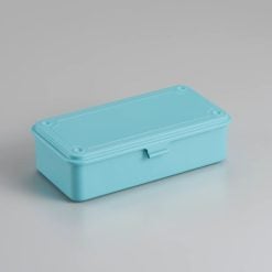 Toyo Steel Trunk Shape Toolbox T-190 Asahanada Blue