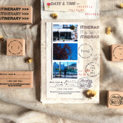 Eileen Tai Travel Journal Rubber Stamps - Series 02