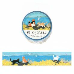BGM Washi Tape – The Cat’s Journey Sea Breeze