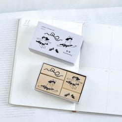 Dodolulu Wooden Stamp Set – Fluttering