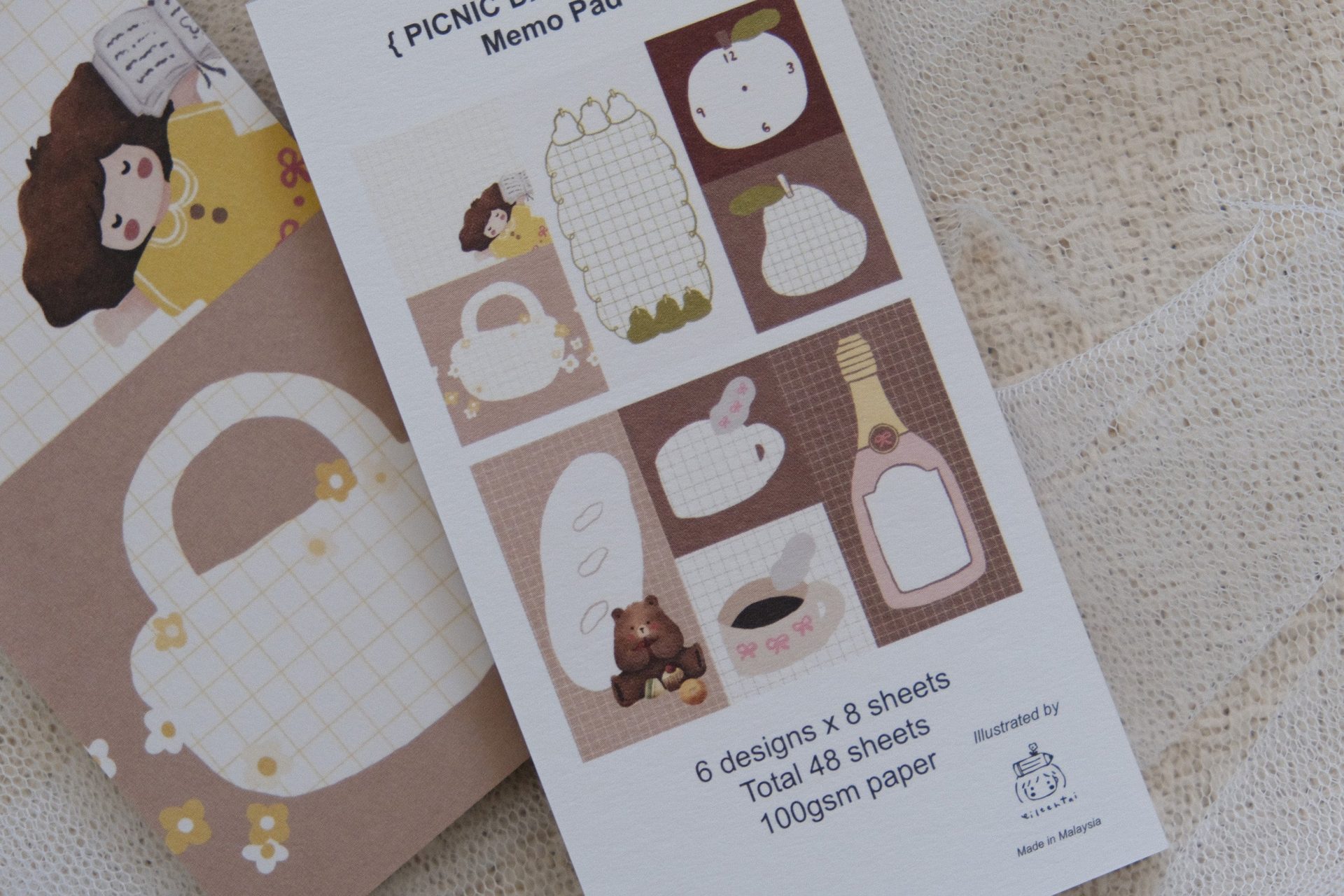 Eileen Tai Memo Pad – Picnic Daydream — gallery