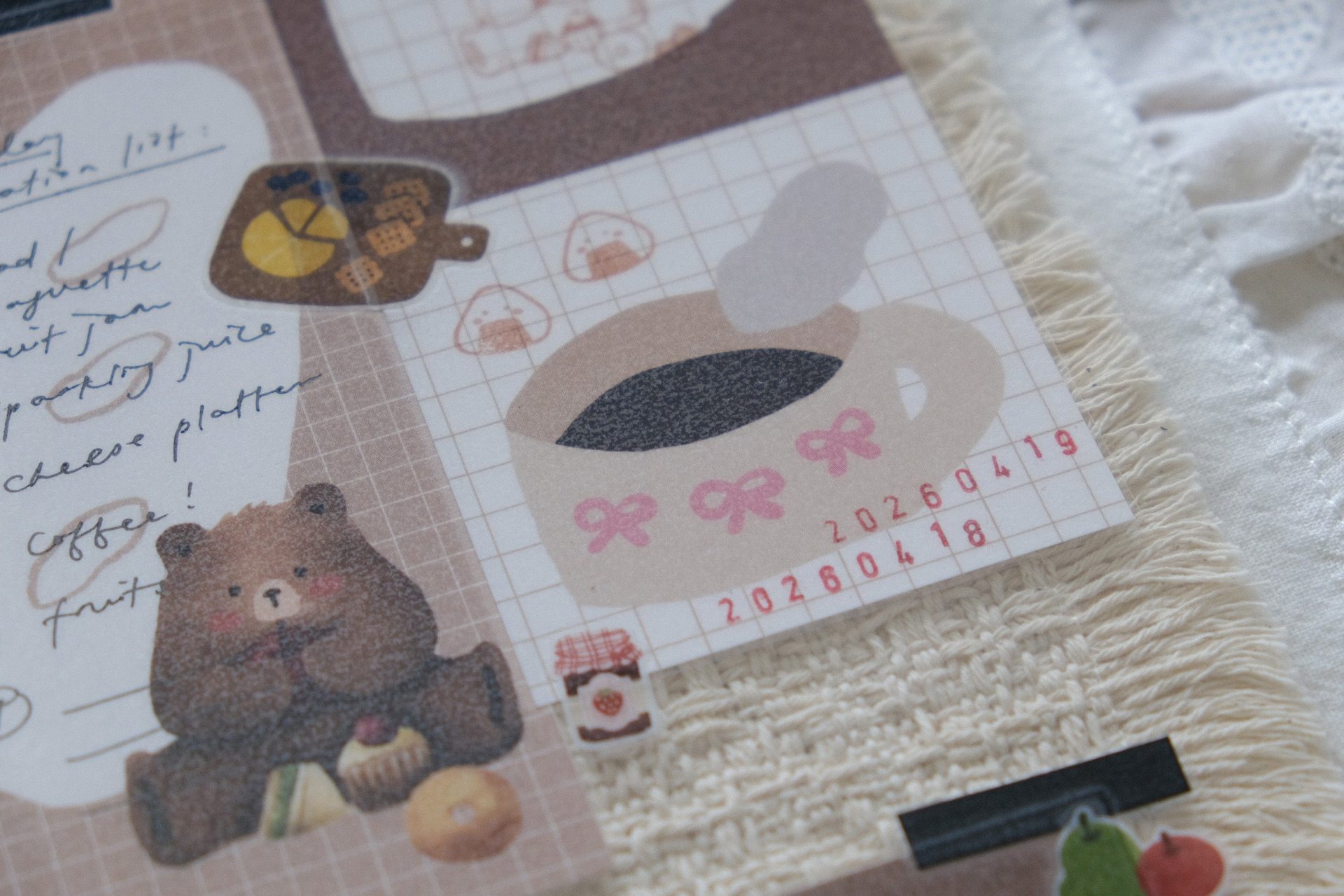 Eileen Tai Memo Pad – Picnic Daydream — gallery