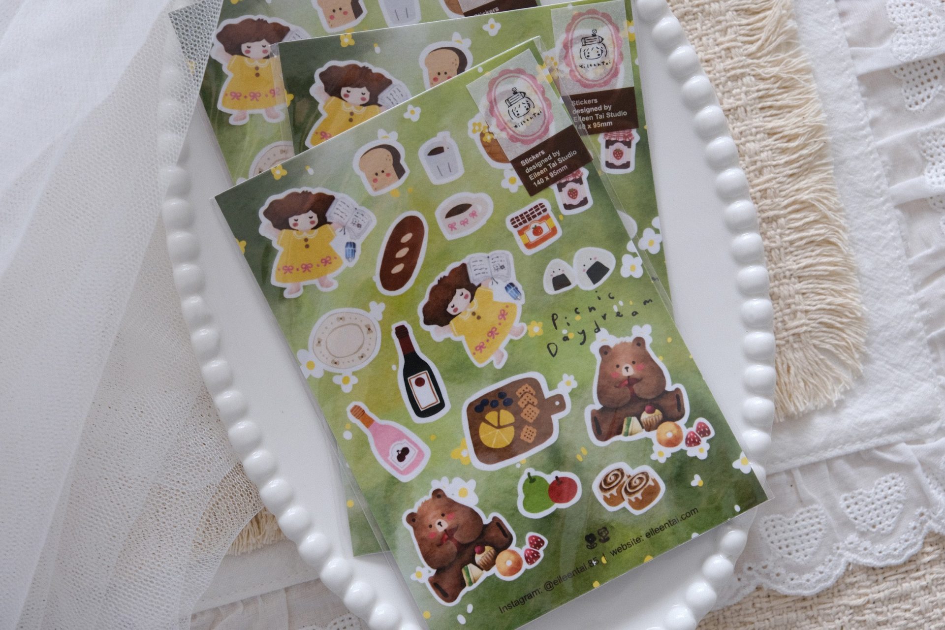 Eileen Tai Stickers – Picnic Daydream — gallery