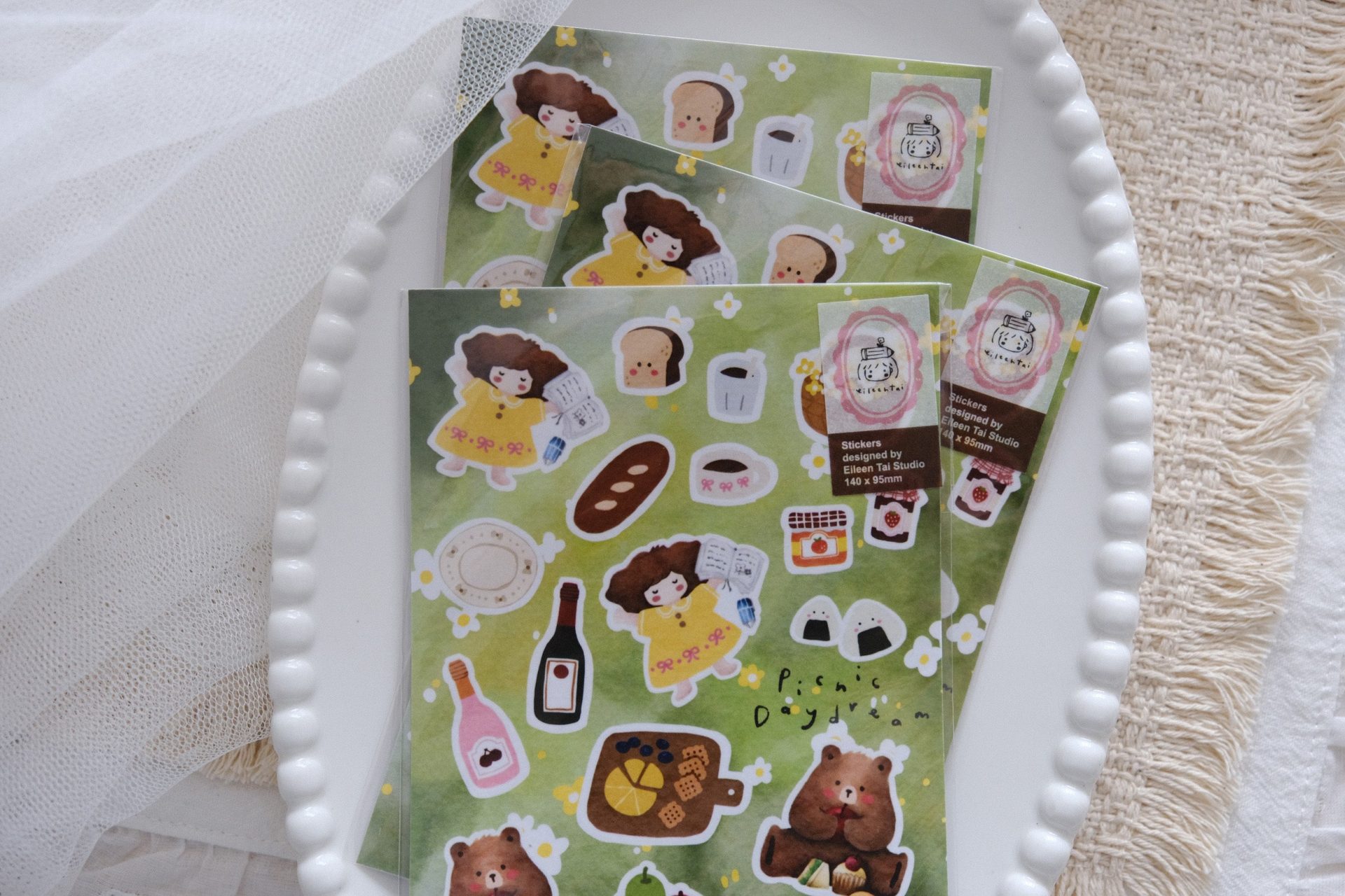 Eileen Tai Stickers – Picnic Daydream — gallery