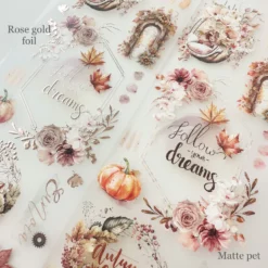 Journal Pages PET Tape - Falling for Fall
