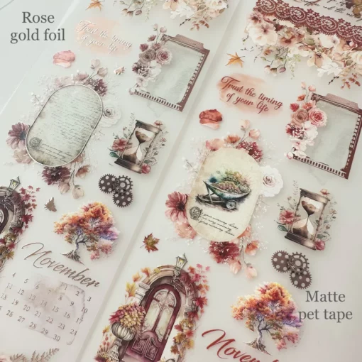 Journal Pages PET Tape - Falling for Fall