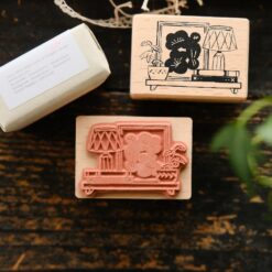OURS Studio On the Wall Rubber Stamp