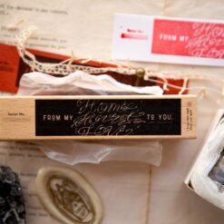 OURS Studio Love Label Rubber Stamp