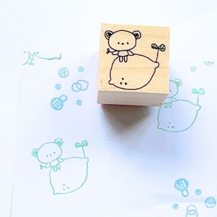 Kayonoko Stamp – Lemon Panda