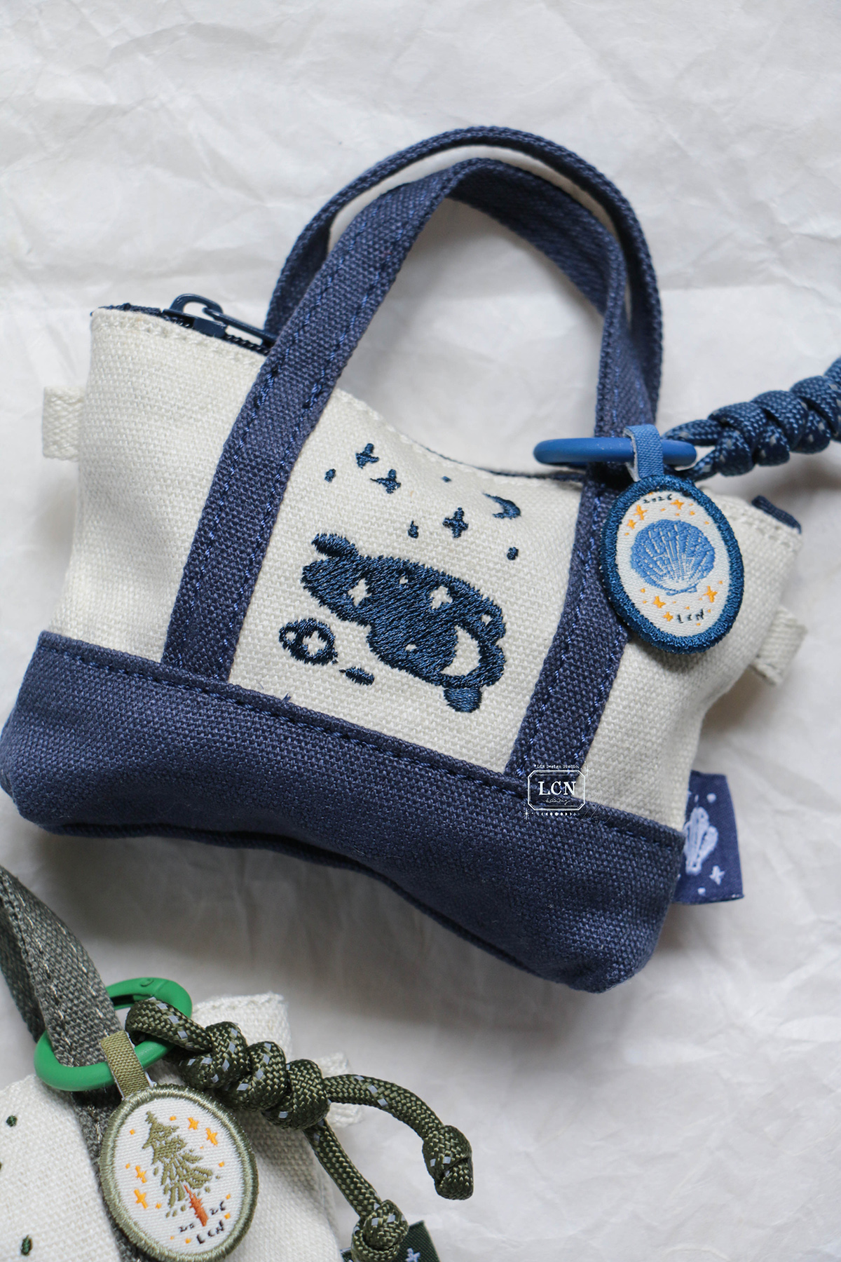 Lin Chia Ning 2026 Mini Tote Stationery Set – Big Ocean — gallery