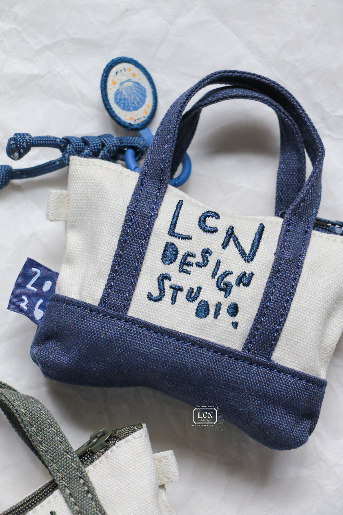 Lin Chia Ning 2026 Mini Tote Stationery Set – Big Ocean — gallery