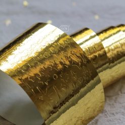 Lin Chia Ning Kiss-cut PET Tape – Stars, Glossy Gold