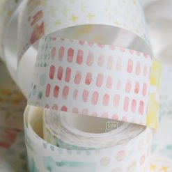 Lin Chia Ning Washi Tape – Watercolour Pattern 1