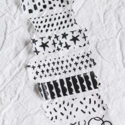 Lin Chia Ning Washi Tape - Hand-drawn Patterns