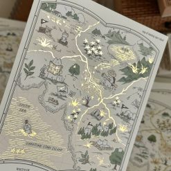 Mewmewbeam Postcard - World Map 017