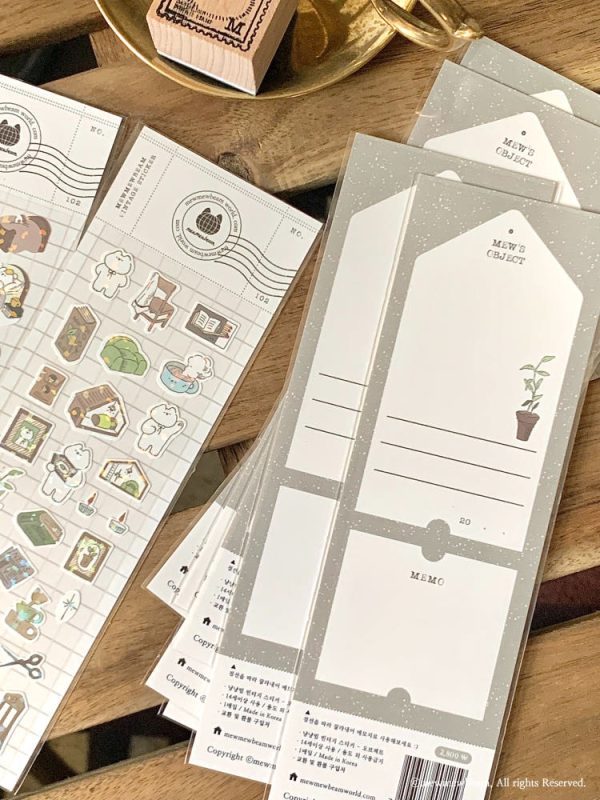Mewmewbeam Sticker Sheet - Object