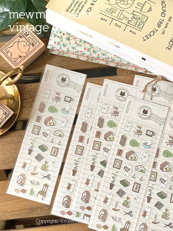 Mewmewbeam Sticker Sheet - Object