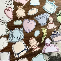 Molinta Kiss-cut Tape – Old Paper Pages — gallery