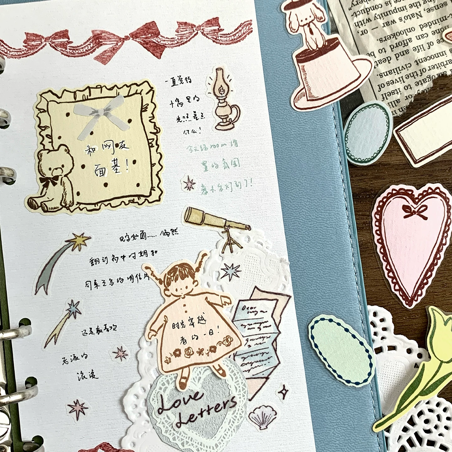 Molinta Kiss-cut Tape – Old Paper Pages — gallery