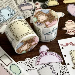 Molinta Kiss-cut Tape – Old Paper Pages — gallery