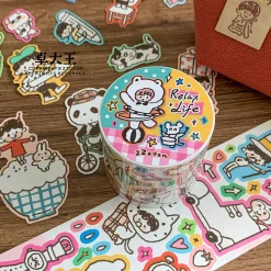 Molinta Kiss-cut Tape – Scribble Doodles