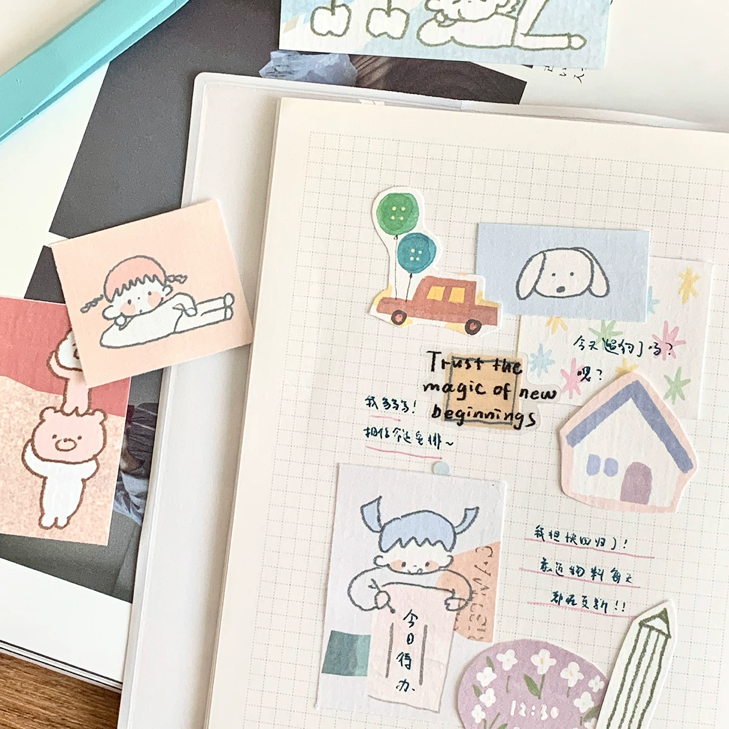 Molinta Pre-perforated Memo Pad – Scribbles — gallery