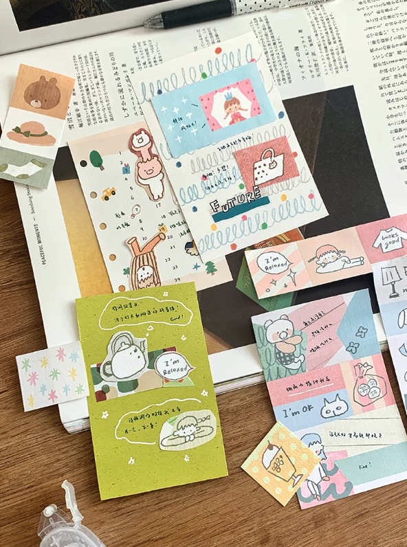 Molinta Pre-perforated Memo Pad – Scribbles — gallery