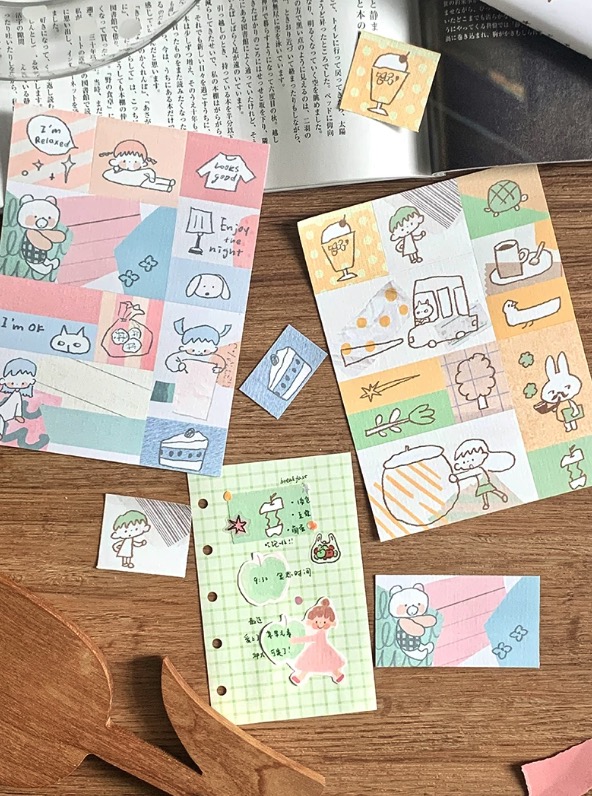 Molinta Pre-perforated Memo Pad – Scribbles — gallery