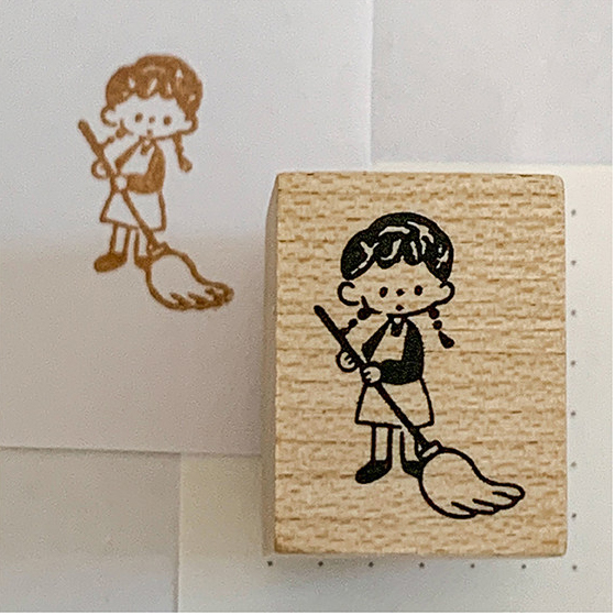Molinta Wooden Stamp – Cleaning