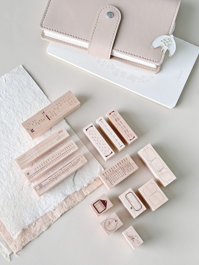 Planner Rabber Nove Jourt'aime 2 Rubber Stamps - Planner