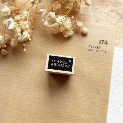 PensPapersPlanner Rubber Stamp - Travel Archive