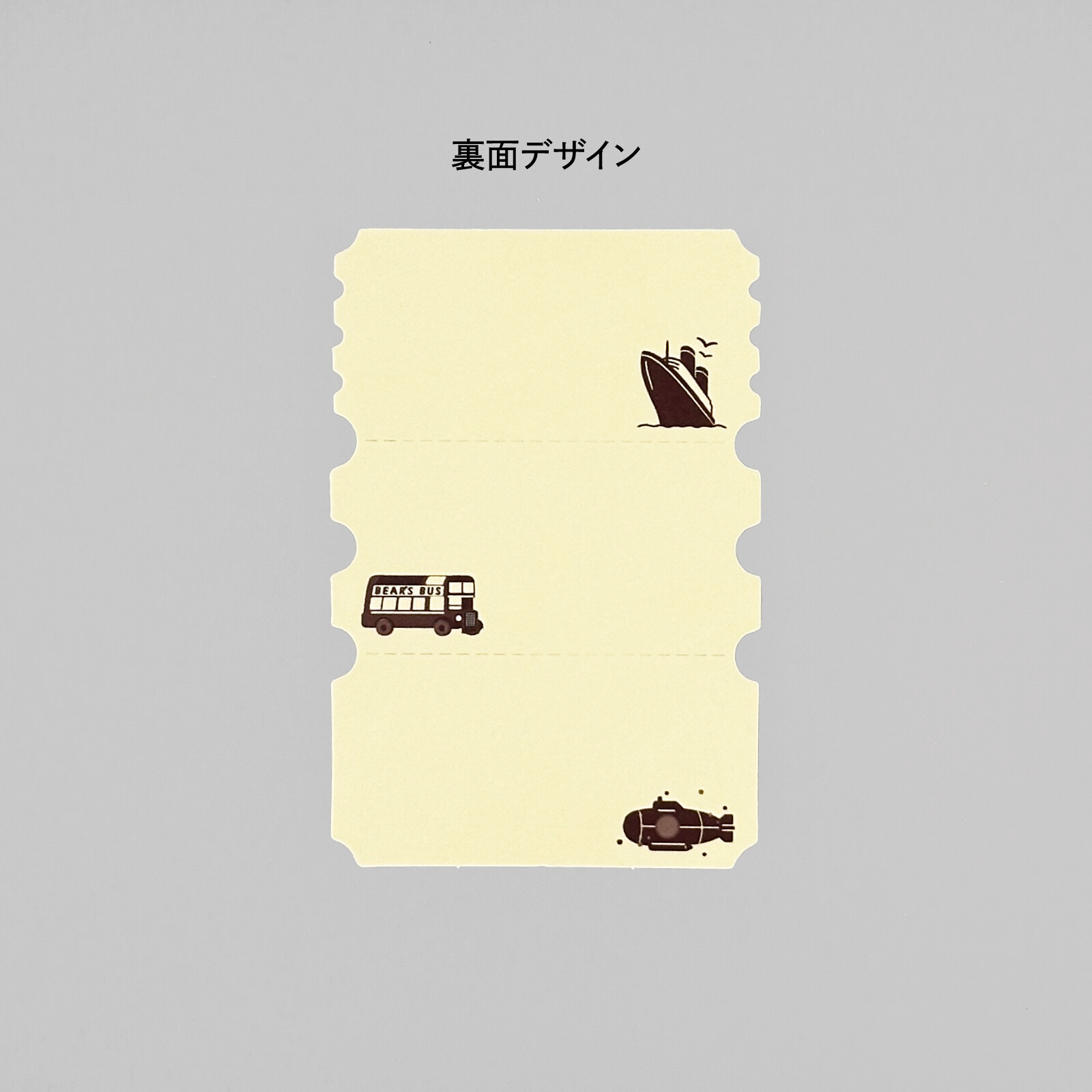 ROKKAKU Ticket-style Memo Cards – EARTH TOURS — gallery