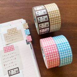 Stamp Marché Labeler Sticker Roll – Maru-chan Cookie Tin (Brown) — gallery