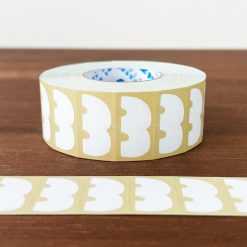 Stamp Marché Labeler Sticker Roll – Mountain Frame (Biscuit) — gallery