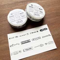 Stamp Marché Washi Tape – Planner Words — gallery