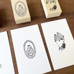Stamp Marché Wooden Stamp – Maru-chan Makeup — gallery
