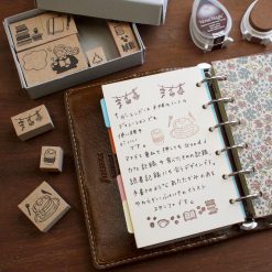Stamp Marché Wooden Stamp Set – Book Cafe — gallery