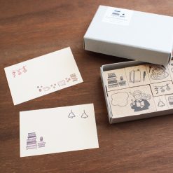 Stamp Marché Wooden Stamp Set – Book Cafe — gallery