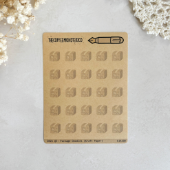 The Coffee Monsterz Co 2026 Q3 Stickers - Package Doodles