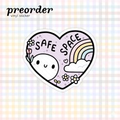 The Coffee Monsterz Co Safe Space Vinyl Stickers